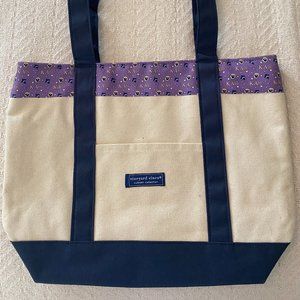 Vineyard Vines Kappa Alpha Theta Canvas Tote NWOT